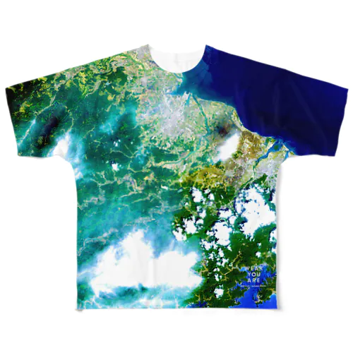 三重県 松阪市 All-Over Print T-Shirt