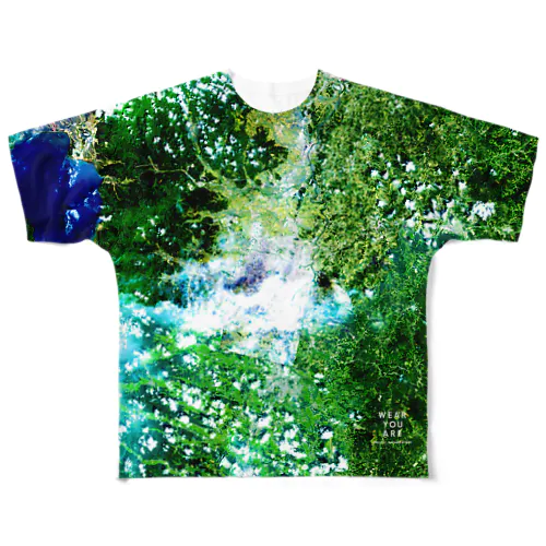 福島県 郡山市 All-Over Print T-Shirt