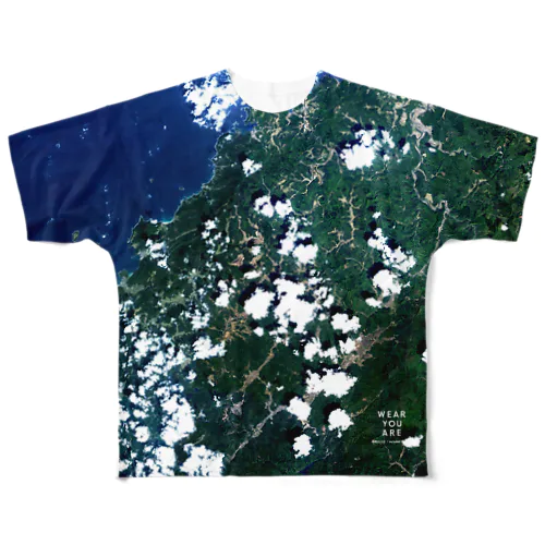 山口県 萩市 All-Over Print T-Shirt