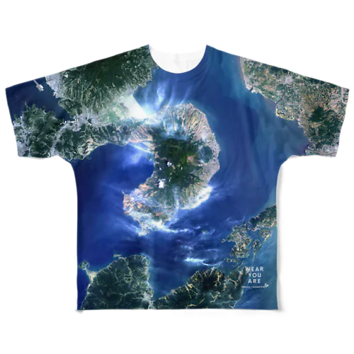 長崎県 南島原市 フルグラフィックTシャツ