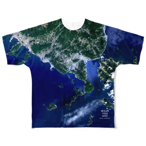 山口県 柳井市 All-Over Print T-Shirt