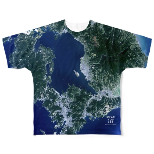 長崎県 大村市 All-Over Print T-Shirt