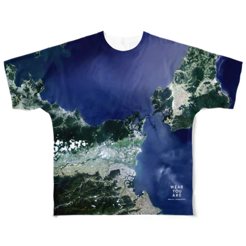 徳島県 鳴門市 All-Over Print T-Shirt