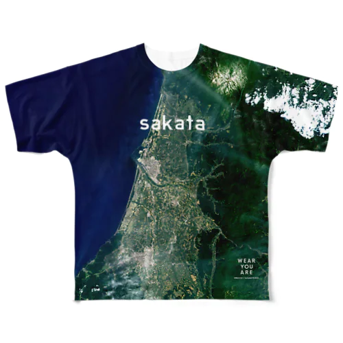 山形県 酒田市 All-Over Print T-Shirt