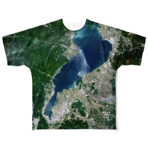 滋賀県 近江八幡市 All-Over Print T-Shirt