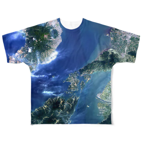 長崎県 南島原市 All-Over Print T-Shirt