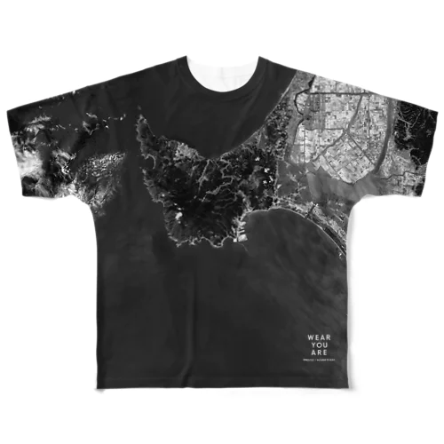 秋田県 男鹿市 All-Over Print T-Shirt