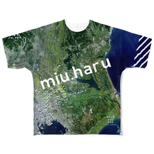 茨城県 土浦市 フルグラフィックTシャツ