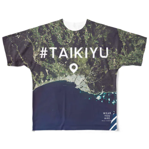 北海道 釧路市 フルグラフィックTシャツ