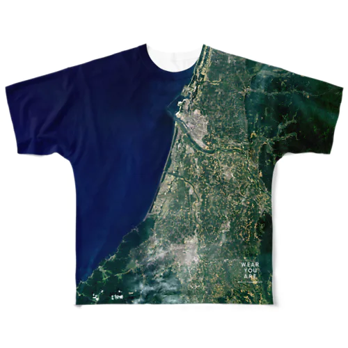 山形県 酒田市 All-Over Print T-Shirt