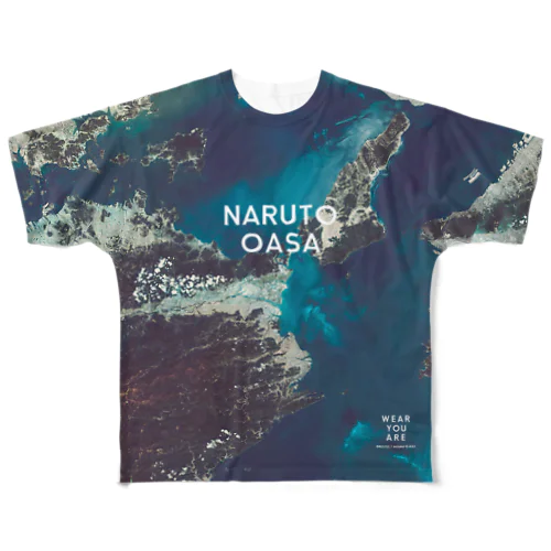 徳島県 鳴門市 All-Over Print T-Shirt