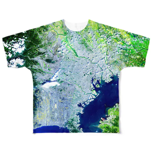 東京都 杉並区 All-Over Print T-Shirt