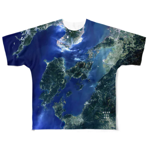 長崎県 南島原市 フルグラフィックTシャツ