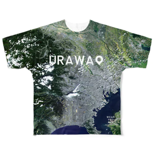 埼玉県 所沢市 フルグラフィックTシャツ