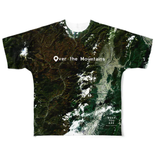 長野県 駒ヶ根市 All-Over Print T-Shirt