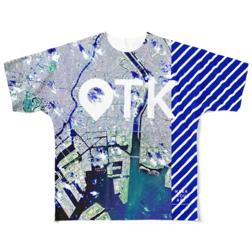 東京都 江東区 フルグラフィックTシャツ