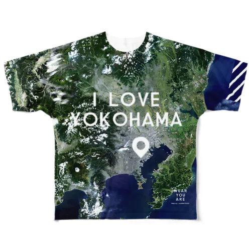 埼玉県 狭山市 All-Over Print T-Shirt