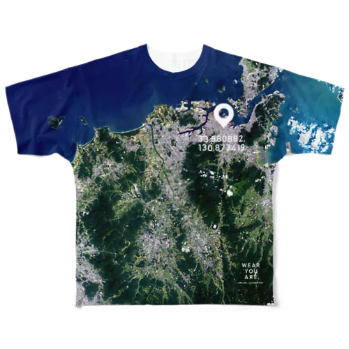 福岡県 北九州市 フルグラフィックTシャツ