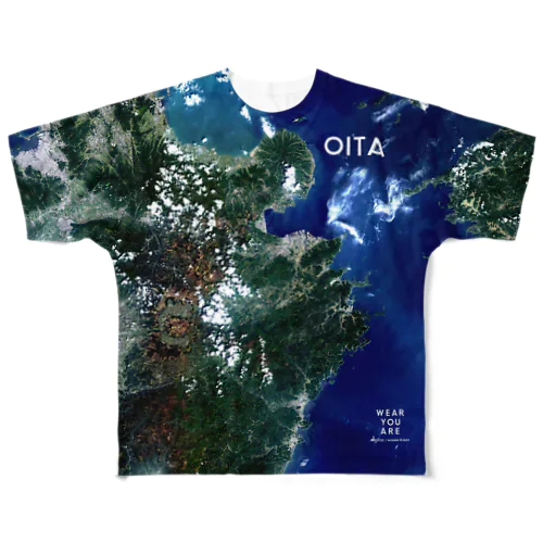 大分県 豊後大野市 All-Over Print T-Shirt