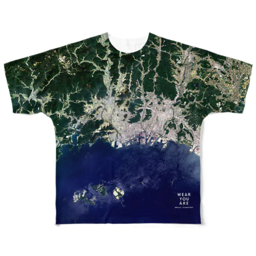 兵庫県 姫路市 All-Over Print T-Shirt