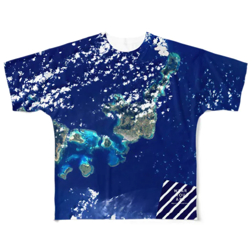 沖縄県 石垣市 All-Over Print T-Shirt