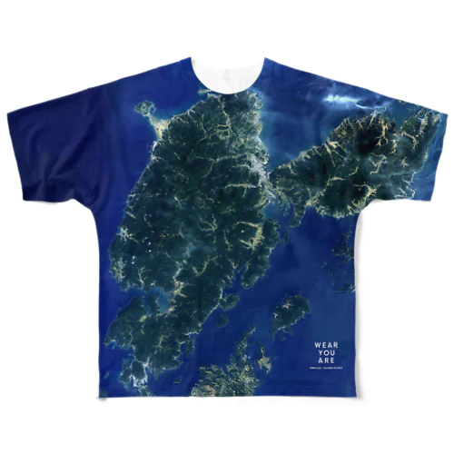 熊本県 天草市 All-Over Print T-Shirt