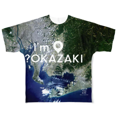 愛知県 岡崎市 All-Over Print T-Shirt