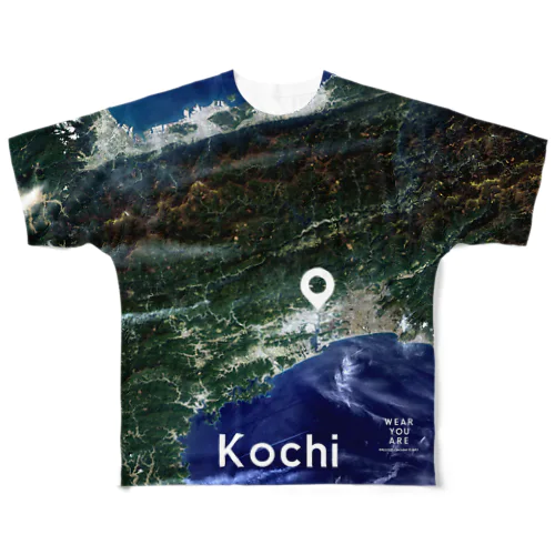 高知県 高知市 フルグラフィックTシャツ