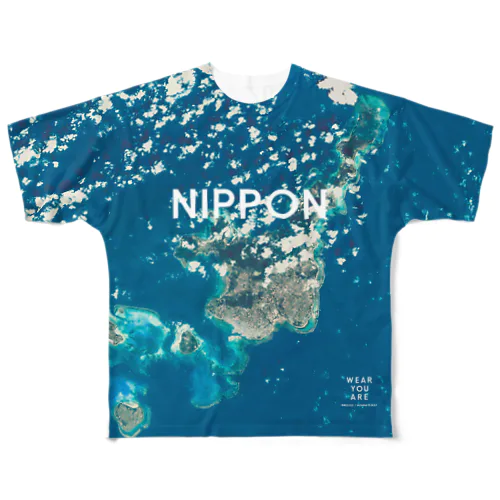 沖縄県 石垣市 All-Over Print T-Shirt