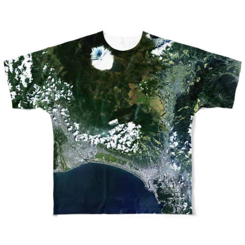 静岡県 裾野市 All-Over Print T-Shirt