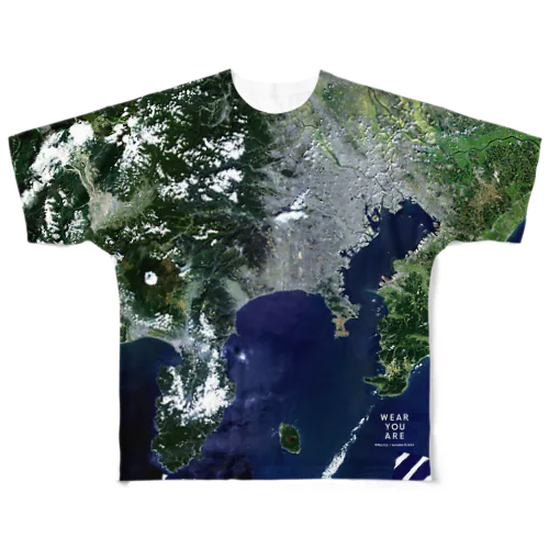 神奈川県 平塚市 All-Over Print T-Shirt