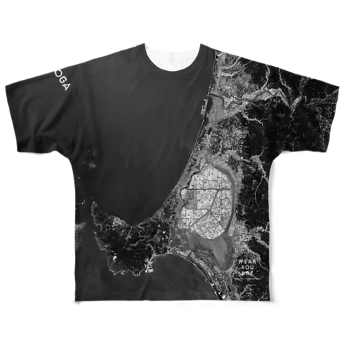 秋田県 男鹿市 All-Over Print T-Shirt