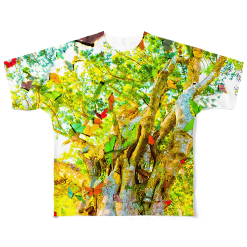 YOU are in wonderland*yellow フルグラフィックTシャツ