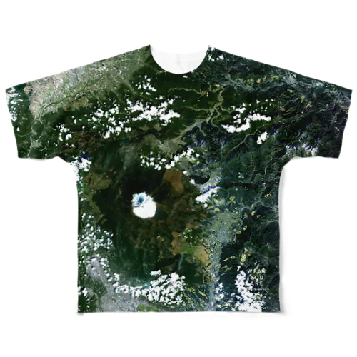 山梨県 南都留郡 All-Over Print T-Shirt