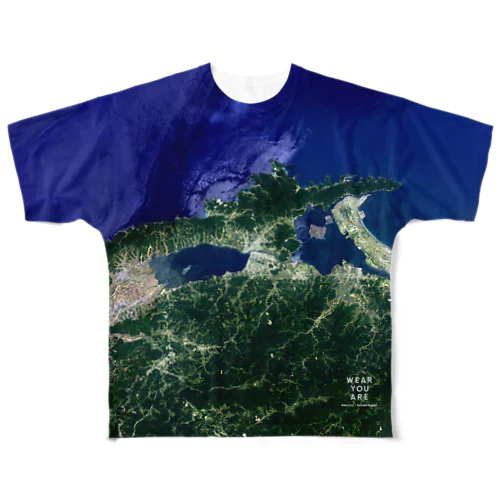 島根県 松江市 フルグラフィックTシャツ