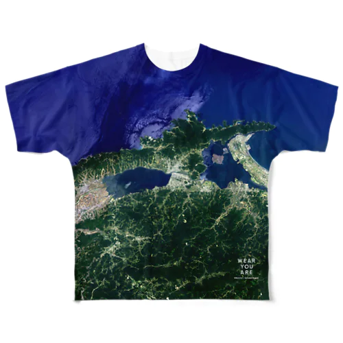 島根県 松江市 All-Over Print T-Shirt