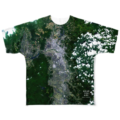 岩手県 滝沢市 All-Over Print T-Shirt