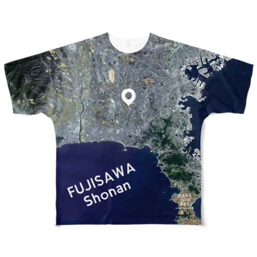 神奈川県 藤沢市 フルグラフィックTシャツ
