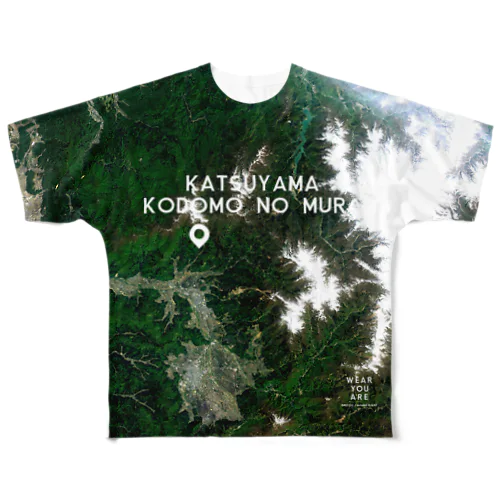 石川県 白山市 All-Over Print T-Shirt