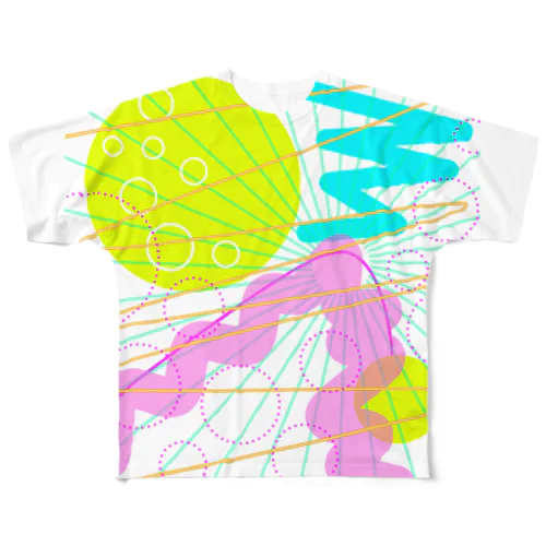 ハジケル All-Over Print T-Shirt