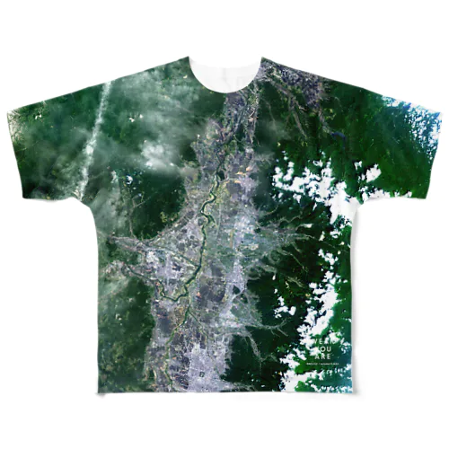 山形県 村山市 All-Over Print T-Shirt