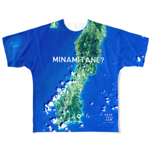 鹿児島県 熊毛郡 All-Over Print T-Shirt