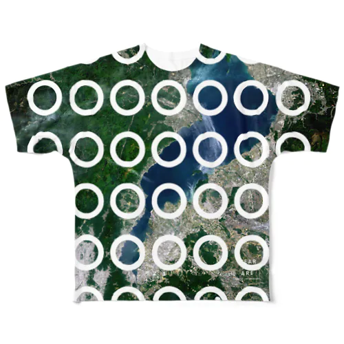 滋賀県 近江八幡市 All-Over Print T-Shirt