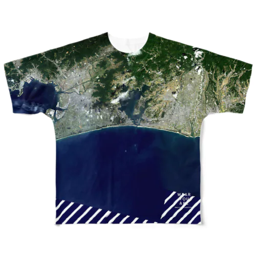静岡県 湖西市 All-Over Print T-Shirt
