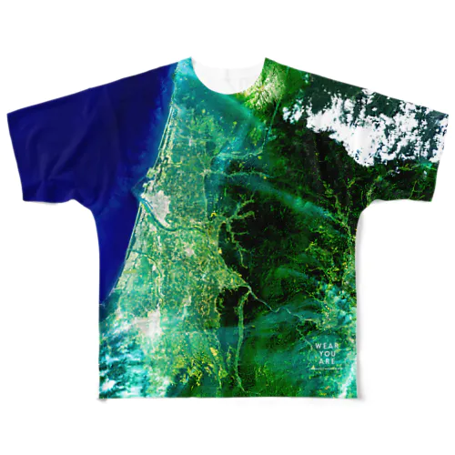 山形県 酒田市 All-Over Print T-Shirt