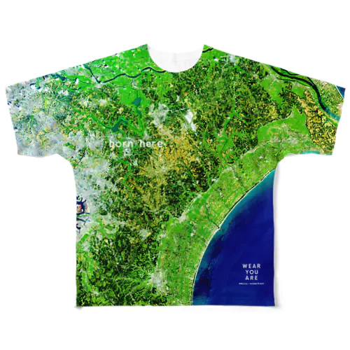 千葉県 山武市 All-Over Print T-Shirt