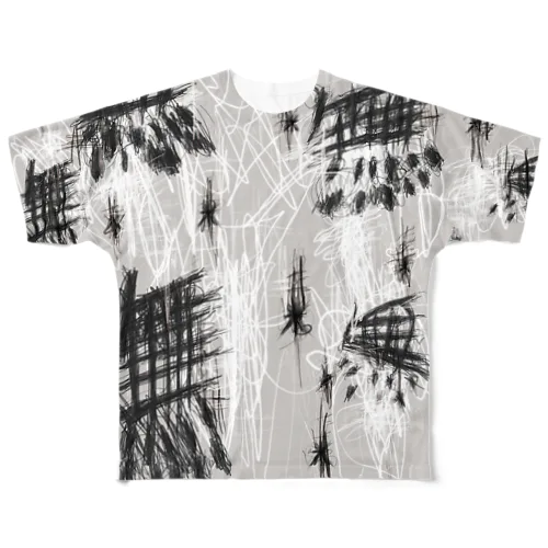 無の銀河 All-Over Print T-Shirt