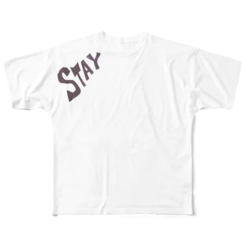 Stay-home(COOL) フルグラフィックTシャツ