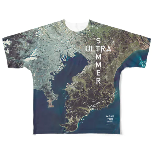 千葉県 袖ケ浦市 フルグラフィックTシャツ