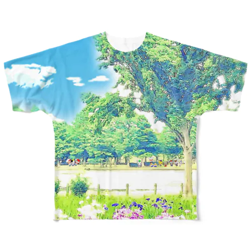 まっとまいな オリジナル デザイン All-Over Print T-Shirt